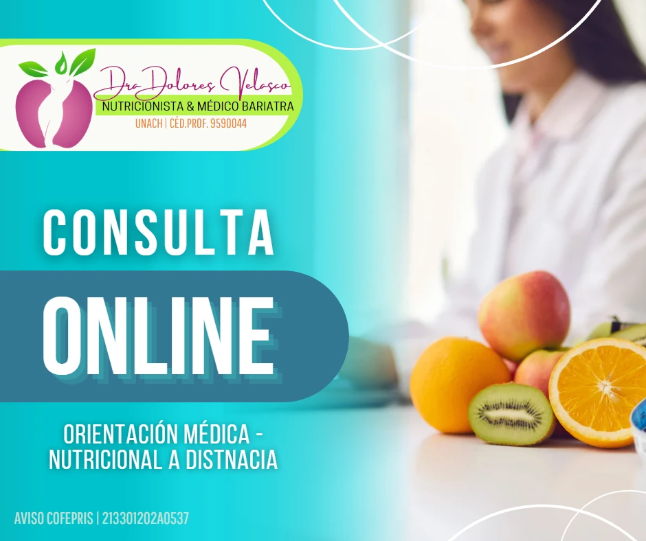 Consulta Online - Orientación Médica-Nutricional a Distancia
